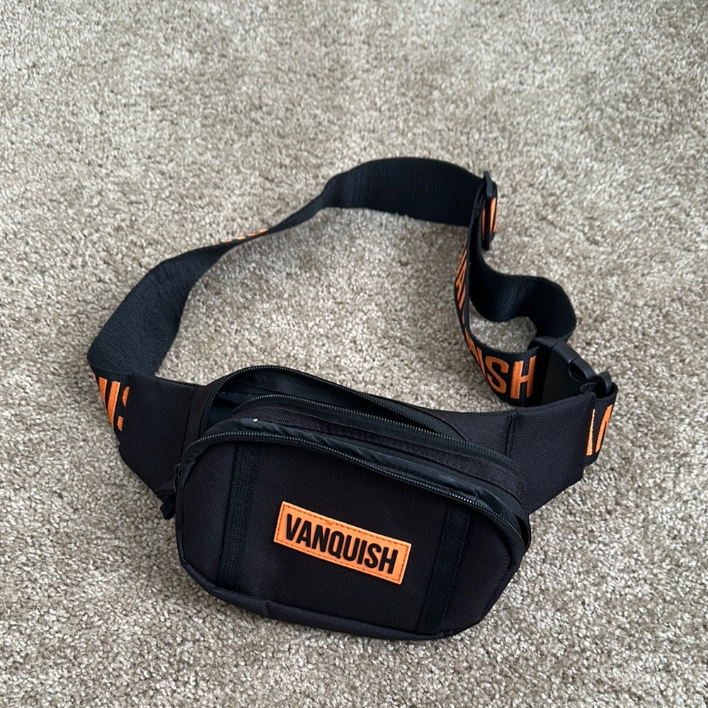Black and Orange Men's Bag